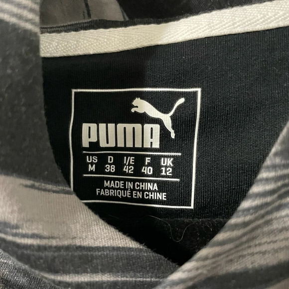 💰Puma camo print long sleeve shirt with hood size medium - Picture 3 of 3